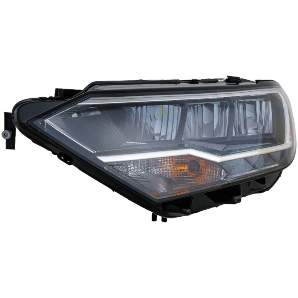 VOLKSWAGEN JETTA SEDAN (EXC GLI) HEAD LAMP ASSY LEFT (Driver Side) (TRIPLE BEAM LED HEAD LAMP) OEM#17A941035E 2019-2023 PL#VW2502174