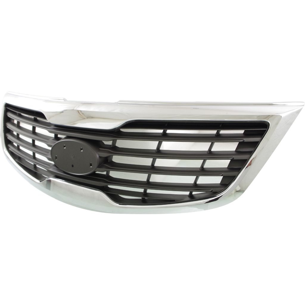 KIA SPORTAGE GRILLE CHR/BLK (2.4L) OEM#863503W030 2013 PL#KI1200164