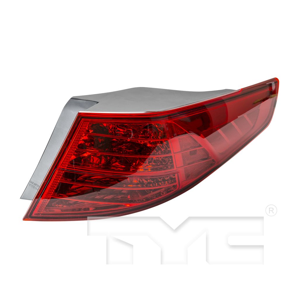KIA OPTIMA TAIL LAMP ASSY RIGHT (Passenger Side) (WO/LED)(KOREA) OEM#924022T010 2011-2013 PL#KI2805106