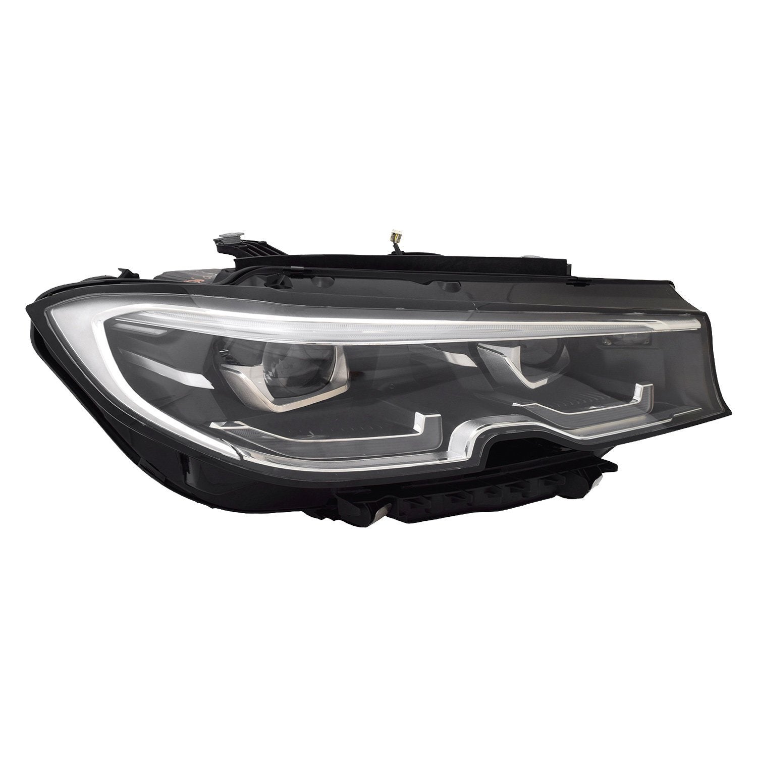 BMW BMW 3 (SEDAN) HEAD LAMP ASSY RIGHT (Passenger Side) (LED)(W/ADAPTIVE HL)(WO/SHADOW LINE) OEM#63118496160 2019-2022 PL#BM2503197