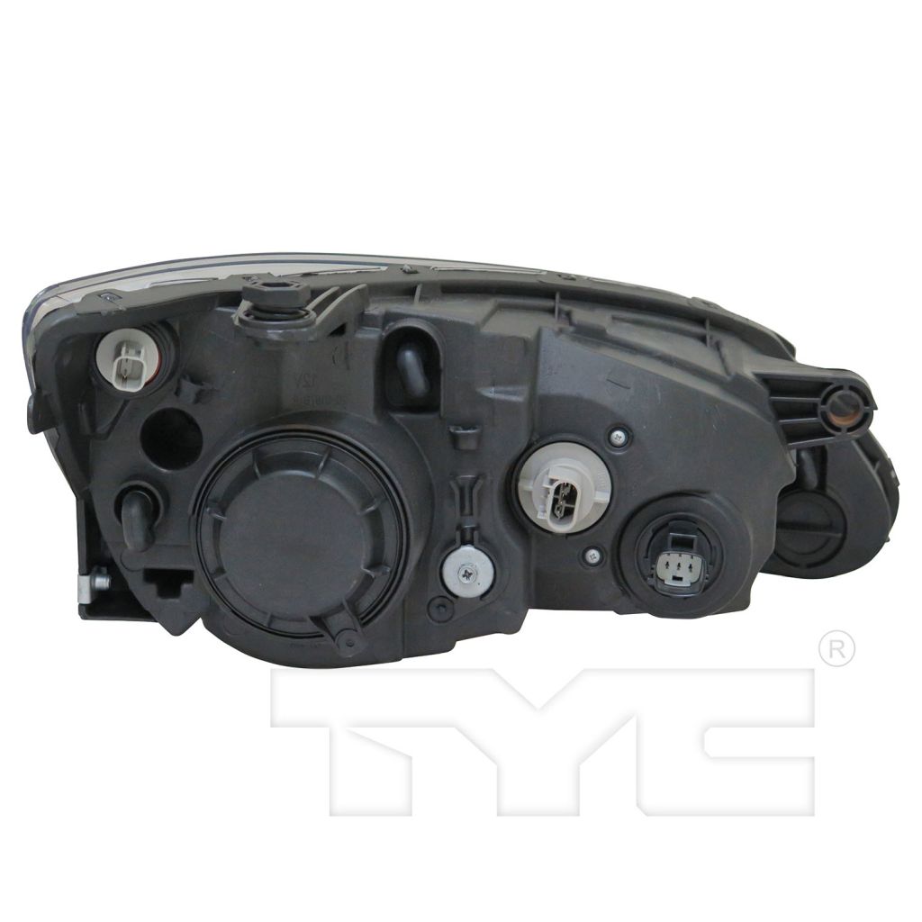 CHRYSLER 200 CONV HEAD LAMP ASSEMBLY LEFT (Driver Side) (CHROME BEZEL) **CAPA** OEM#5182591AC 2011-2014 PL#CH2518140C