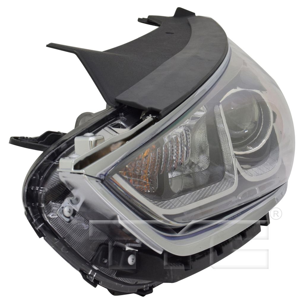 HYUNDAI SONATA HEAD LAMP ASSEMBLY LEFT (Driver Side) (HALOGEN)**CAPA** OEM#92101C2500 2018-2019 PL#HY2502217C