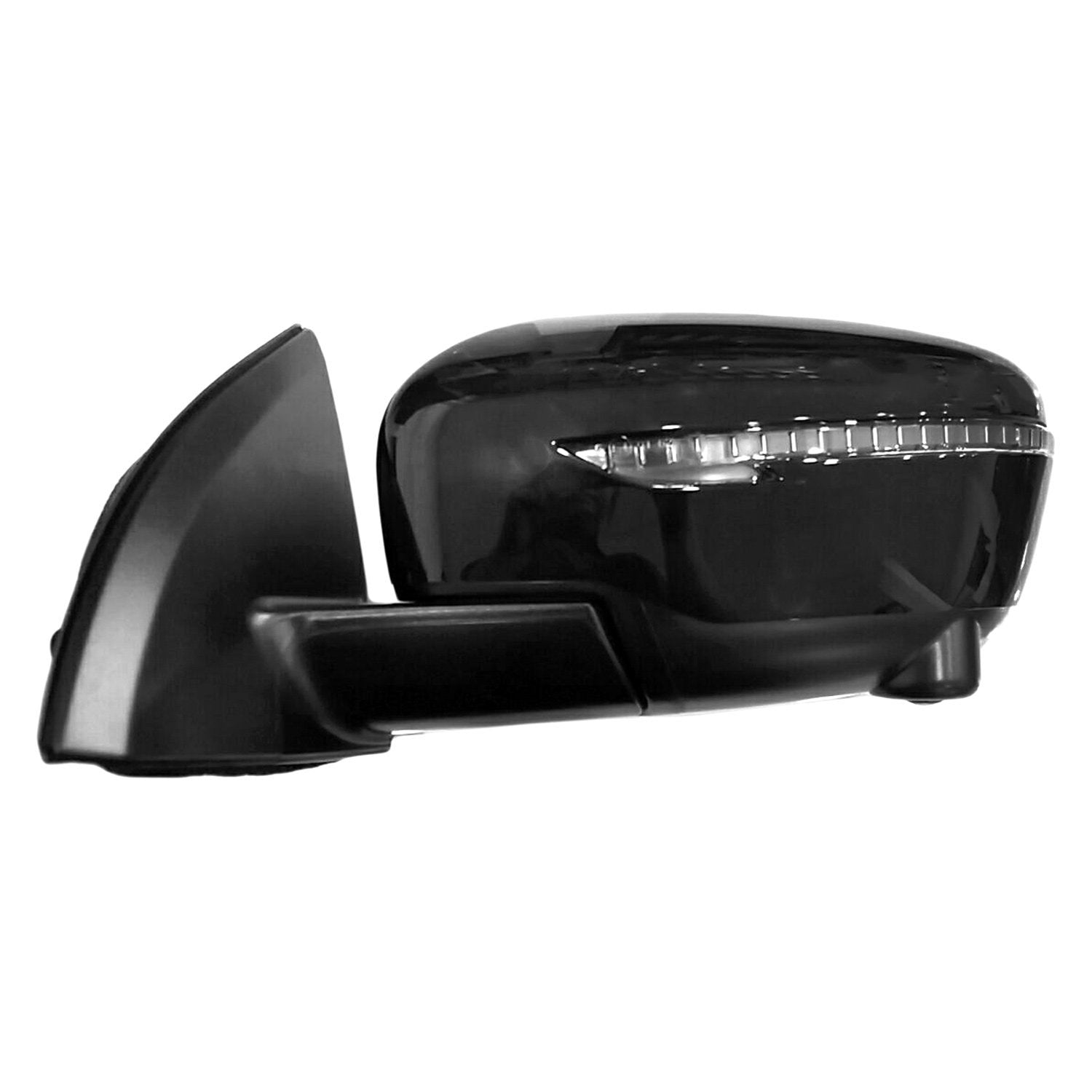 NISSAN ROGUE SPORT (2.0L) DOOR MIRROR LEFT (Driver Side) PWR/HTD/SIGNAL/CAMERA (BLACK CVR) OEM#963026MA2B-PFM 2017-2021 PL#NI1320302