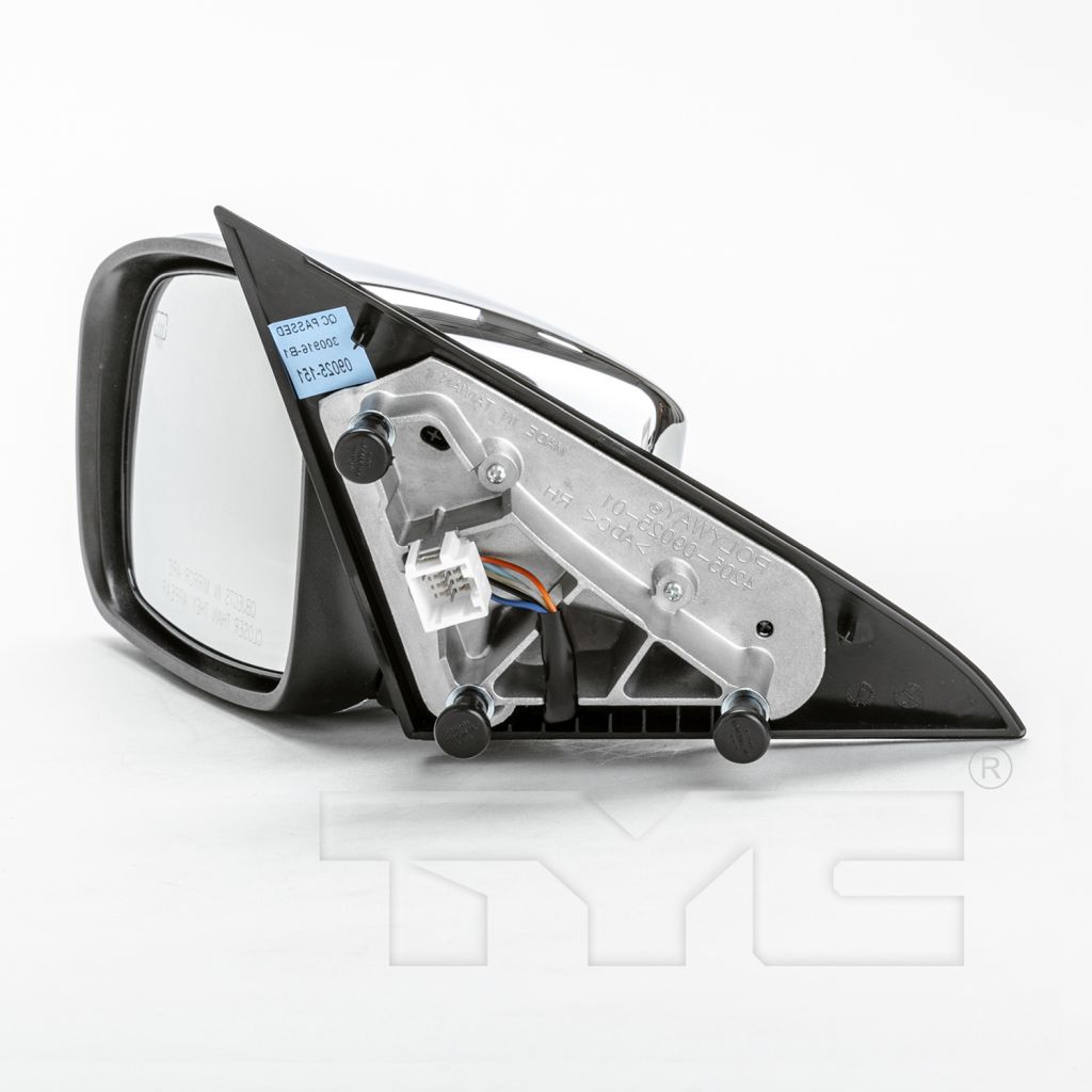 CHRYSLER 200 SEDAN DOOR MIRROR LEFT (Driver Side) PWR HTD CHROME OEM#68081541AD-PFM 2011-2014 PL#CH1320329