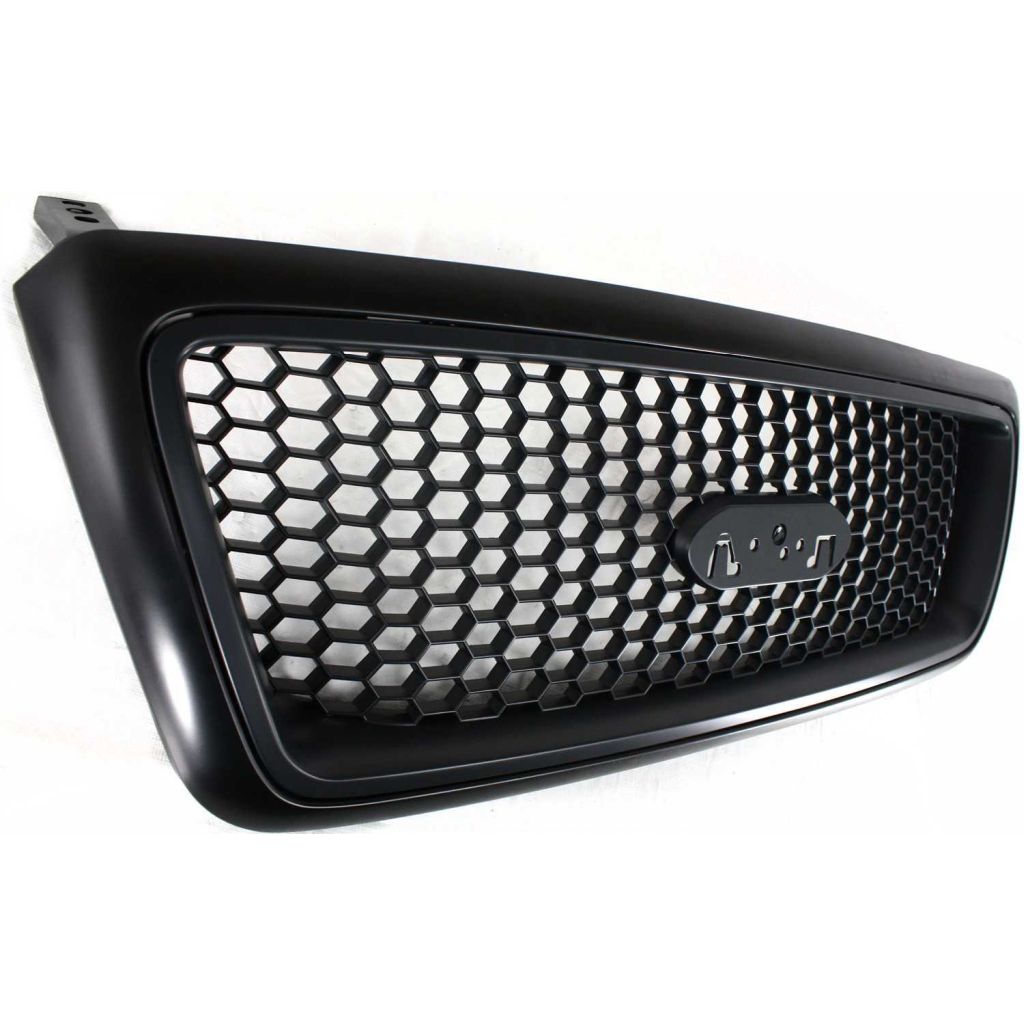 FORD TRUCKS & VANS FORD/PU (F150 EXC HERITAGE) GRILLE BLACK (XLT)(W/ Honeycomb)(06 W/O Appearance Pkg) OEM#4L3Z8200CAPTM 2004-2006 PL#FO1200415