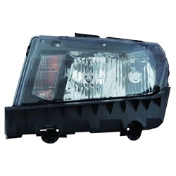 CHEVROLET CAMARO CONV HEAD LAMP ASSEMBLY LEFT (Driver Side) (HALOGEN) **CAPA** OEM#23187851 2014-2015 PL#GM2502391C