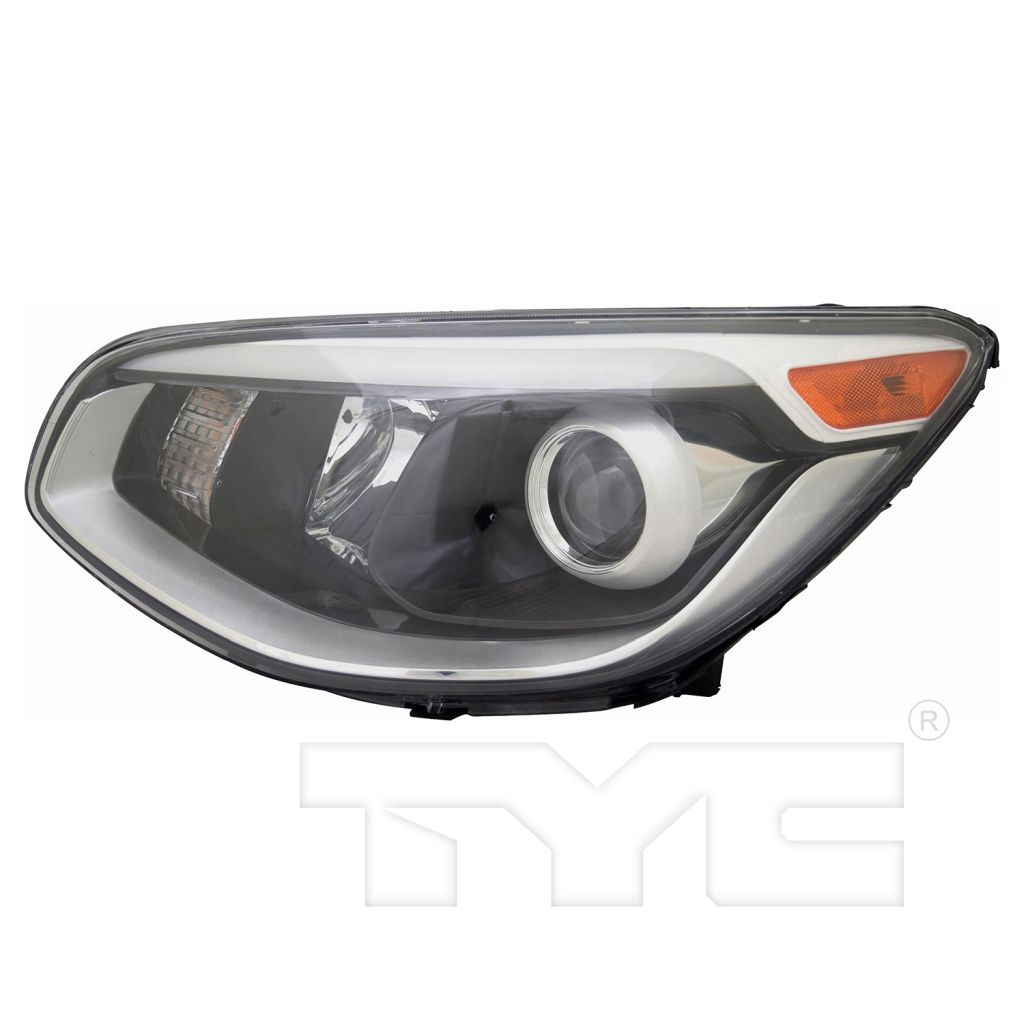 KIA SOUL HEAD LAMP ASSY LEFT (Driver Side) (HALOGEN)(PROJECTOR)**CAPA** OEM#92101B2750 2017-2019 PL#KI2502223C