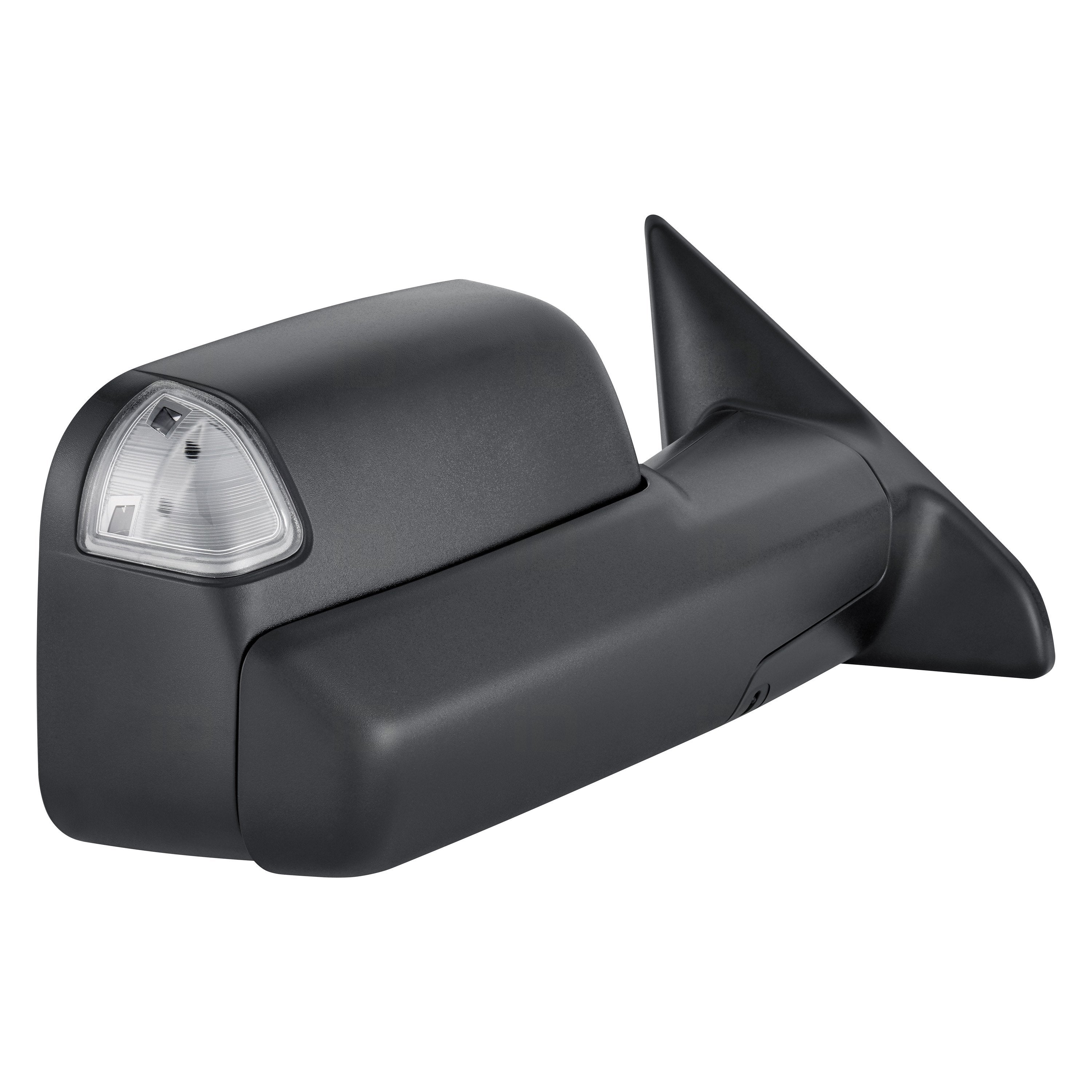 DODGE TRUCKS & VANS DODGE/PU (R1500) DOOR MIRROR RIGHT (Passenger Side) PWR/HTD/SIGNAL/PUDDLE (DUAL GLASS)(TEXT BLK)(W/TOW) OEM#68285864AB 2013-2022 PL#CH1321350