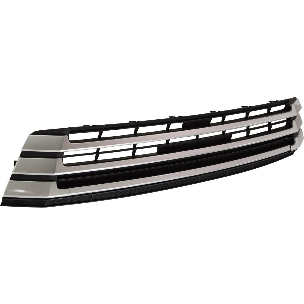 TOYOTA HIGHLANDER HYBRID FRONT BUMPER GRILLE BLACK W/SILVER MLDG **CAPA** OEM#531020E070 2017-2019 PL#TO1036173C