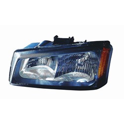 GM TRUCKS & VANS SILVERADO/PU (CHEVY) (07 OLD STYLE) HEAD LAMP ASSY LEFT (Driver Side) **CAPA** OEM#10396913 2003-2007 PL#GM2502257C