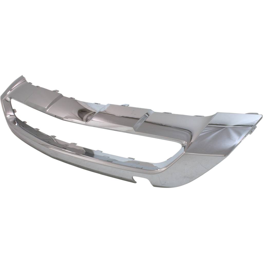 MERCEDES-BENZ GLE-CLASS SUV PLUG-IN (166) FRONT BUMPER LOWER TRIM CHROME (WO/SPORT)**CAPA** OEM#1668857122 2016-2019 PL#MB1015108C