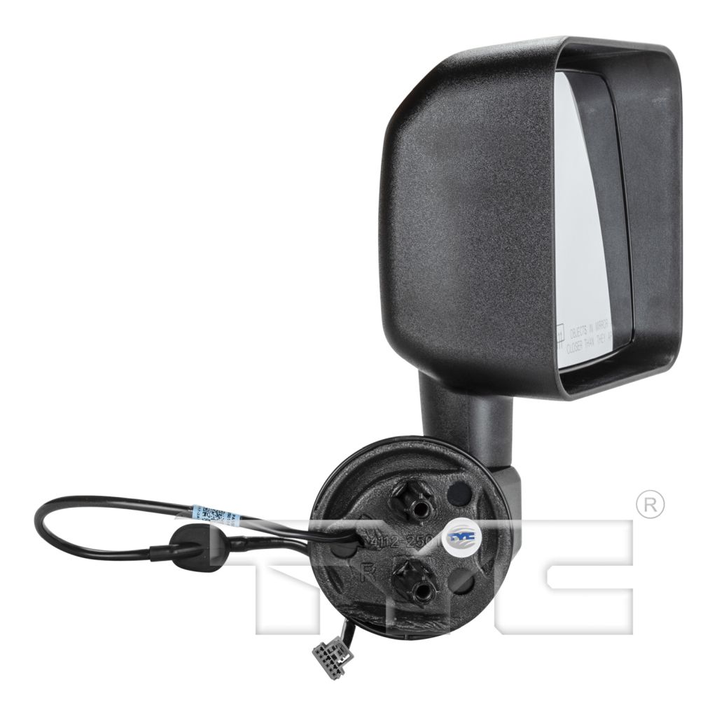 JEEP WRANGLER (JK) DOOR MIRROR RIGHT (Passenger Side) POWER HTD (FOLDING) OEM#5182174AB 2011-2013 PL#CH1321319