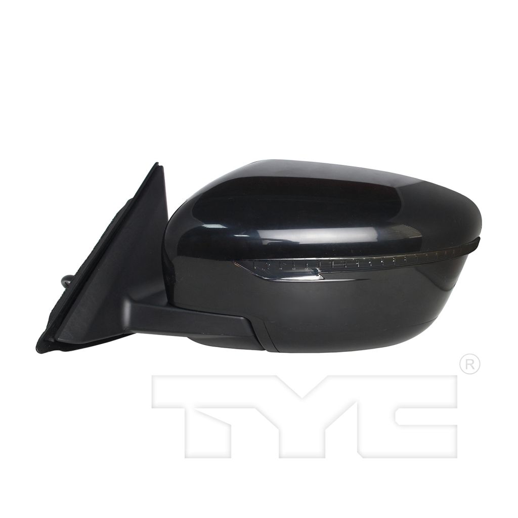 NISSAN(DATSUN) ROGUE (2.5L) DOOR MIRROR LEFT (Driver Side) PWR/HTD/SIGNAL (WO/SIDE VIEW CAMERA)(MAN-FOLD) OEM#963029TB1C-PFM 2017-2020 PL#NI1320287