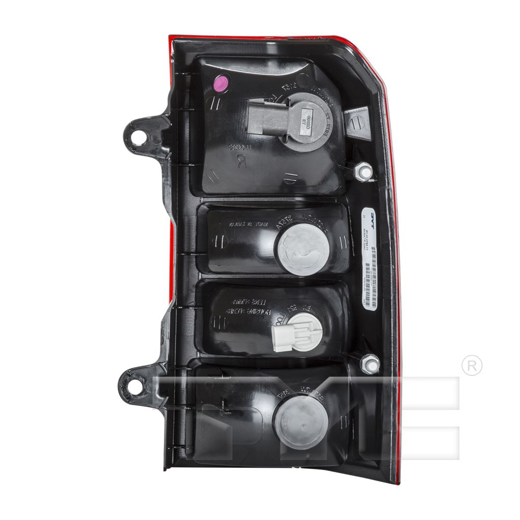 JEEP PATRIOT TAIL LAMP ASSEMBLY LEFT (Driver Side) (2 BULBS) **CAPA** OEM#5160365AG 2008-2017 PL#CH2800181C