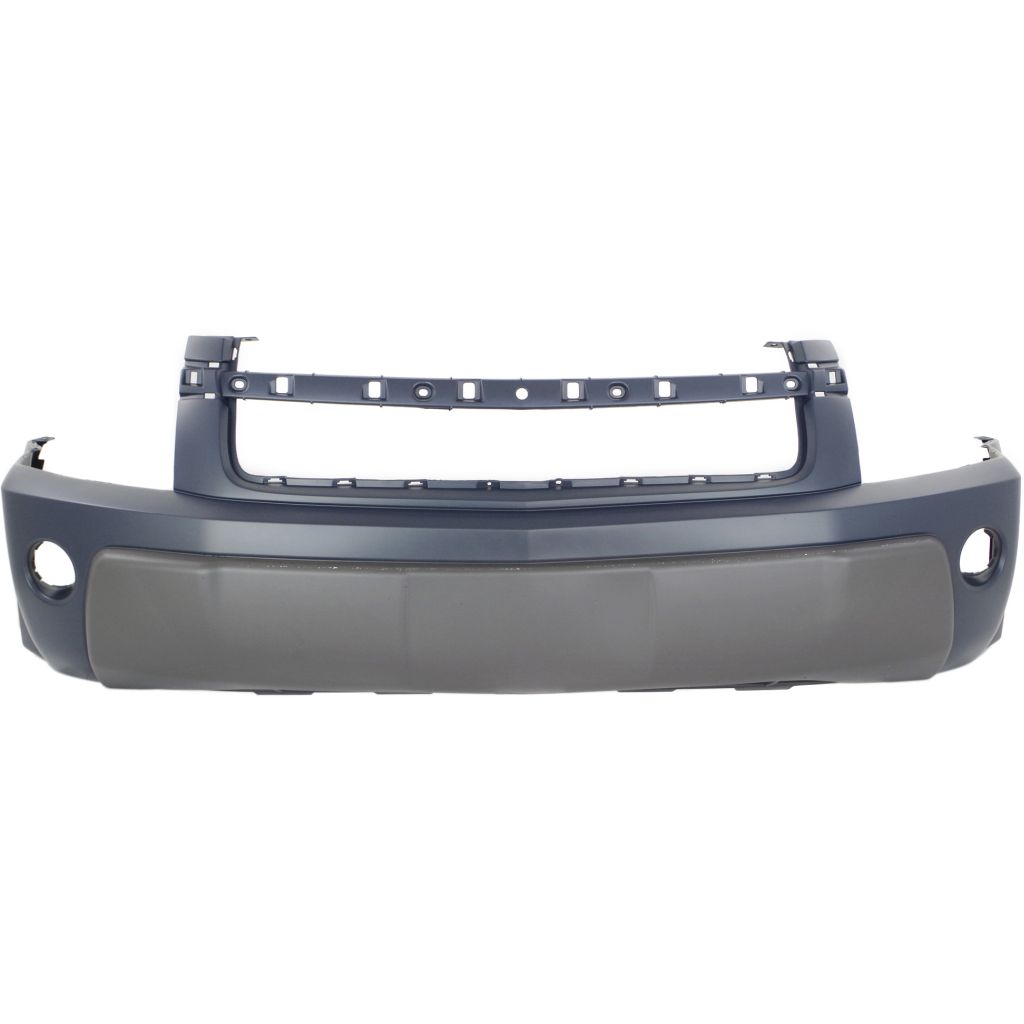 GM TRUCKS & VANS EQUINOX FRONT BUMPER COVER TOP-PRM/LWR TEXTURED GRAY (LS/LT)(W/FOG) OEM#12335874 2005-2006 PL#GM1000726