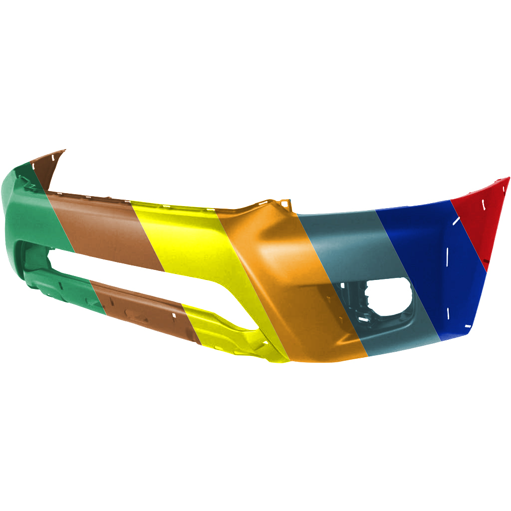 TOYOTA TACOMA FRONT BUMPER COVER TXT-PRM (W/FLARE)(WO/SPOILER) OEM#5211904090 2012-2015 PL#TO1000382