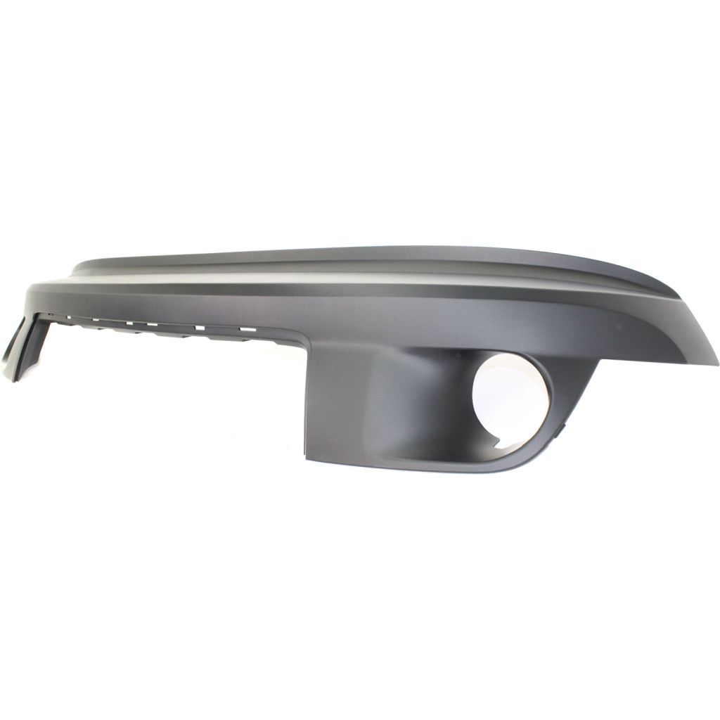 JEEPVEHICLE GRAND CHEROKEE FRONT BUMPER AIR DAM W/MLDG HOLE (OVERLAND) OEM#68033816AB 2008-2009 PL#CH1090132