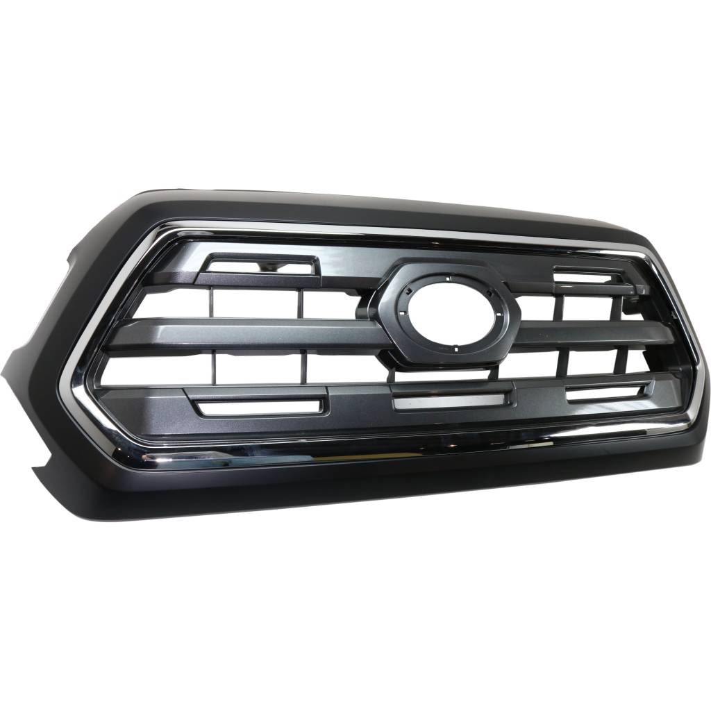 TOYOTA TACOMA GRILLE PTD/SILVER GRAY W/CHROME SURROND MLDG (LTD) OEM#5310004540C0 2016-2017 PL#TO1200409