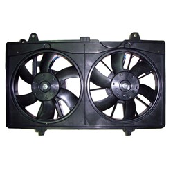 NISSAN(DATSUN) SENTRA RADIATOR & A/C FAN ASSEMBLY (2.0L SR/Special Edition)(2.5L)(DUAL FAN) OEM#21481ET80B 2007-2012 PL#NI3117102