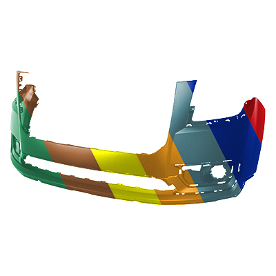 GM TRUCKS & VANS ACADIA / ACADIA LIMITED FRONT BUMPER COVER PRIMED OEM#23350830 (P) 2013-2017 PL#GM1000942