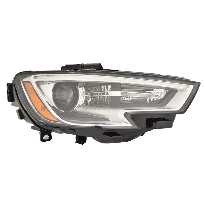 2017-2020 AUDI Headlamp assy composite Right Passenger Side CAPA OEM# 8V0941044G PL# AU2503207C