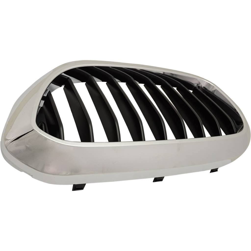 BMW BMW 5 SERIES HYBRID GRILLE LEFT (Driver Side) CHROME/BLACK (W/M PKG)(WO/NIGHT VISION) OEM#51137390863 2018-2020 PL#BM1200300
