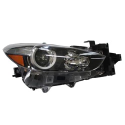 MAZDA MAZDA3 HEAD LAMP UNIT RIGHT (Passenger Side) (HALOGEN)(JAPAN)**CAPA** OEM#BABF510K0D 2017-2018 PL#MA2503149C