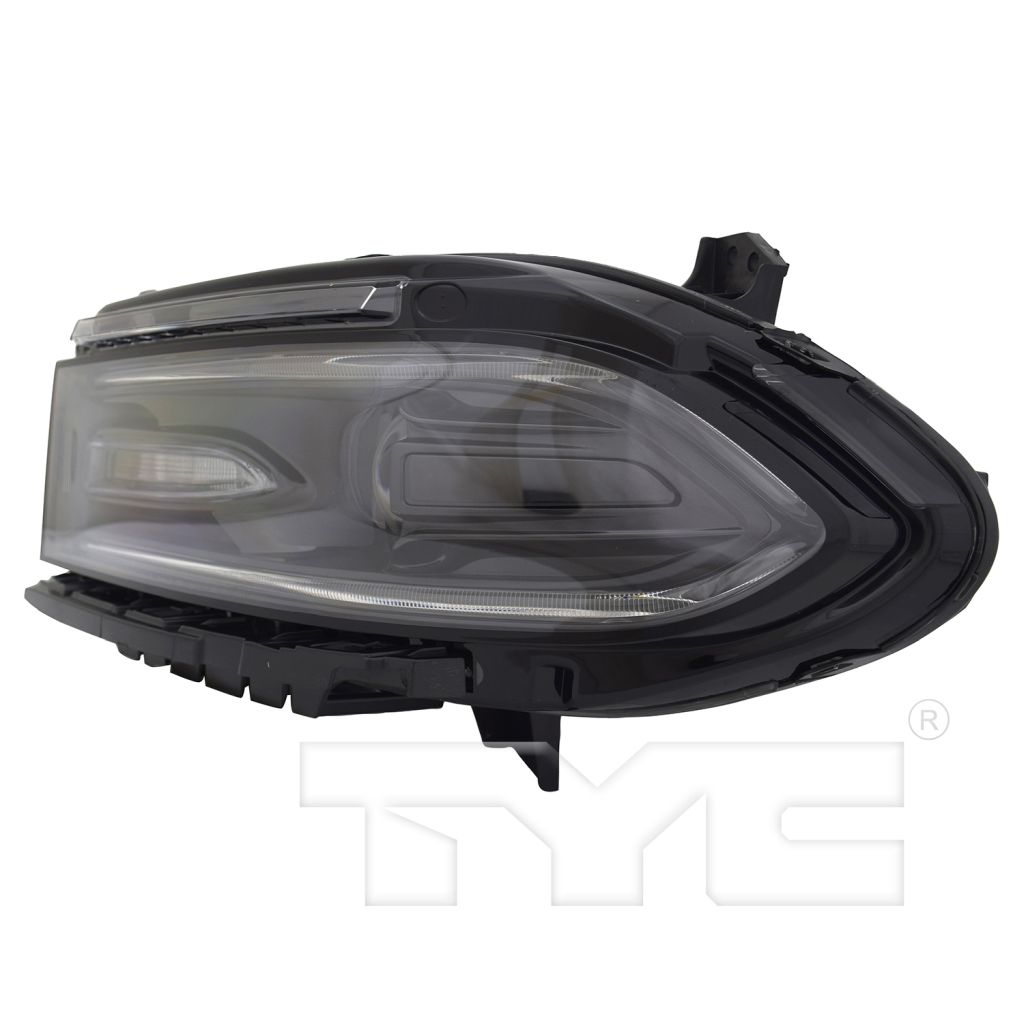 DODGE CHARGER HEAD LAMP ASSY LEFT (Driver Side) (HALOGEN)(WO/LEGO) **CAPA** OEM#68541681AA 2018-2021 PL#CH2502337C