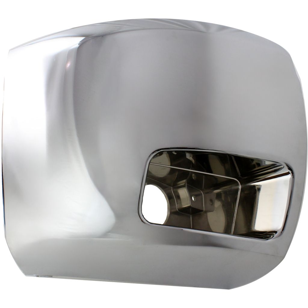 GM TRUCKS & VANS SILVERADO/PU 2500/3500 (CHEVY) FRONT BUMPER END RIGHT CHROME (W/FOG) OEM#15839252 2007-2010 PL#GM1017108