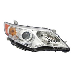 TOYOTA CAMRY HYBRID HEAD LAMP ASSEMBLY RIGHT (Passenger Side) (HALOGEN)(LE/XLE)**CAPA** OEM#8111006470 2012-2014 PL#TO2503211C