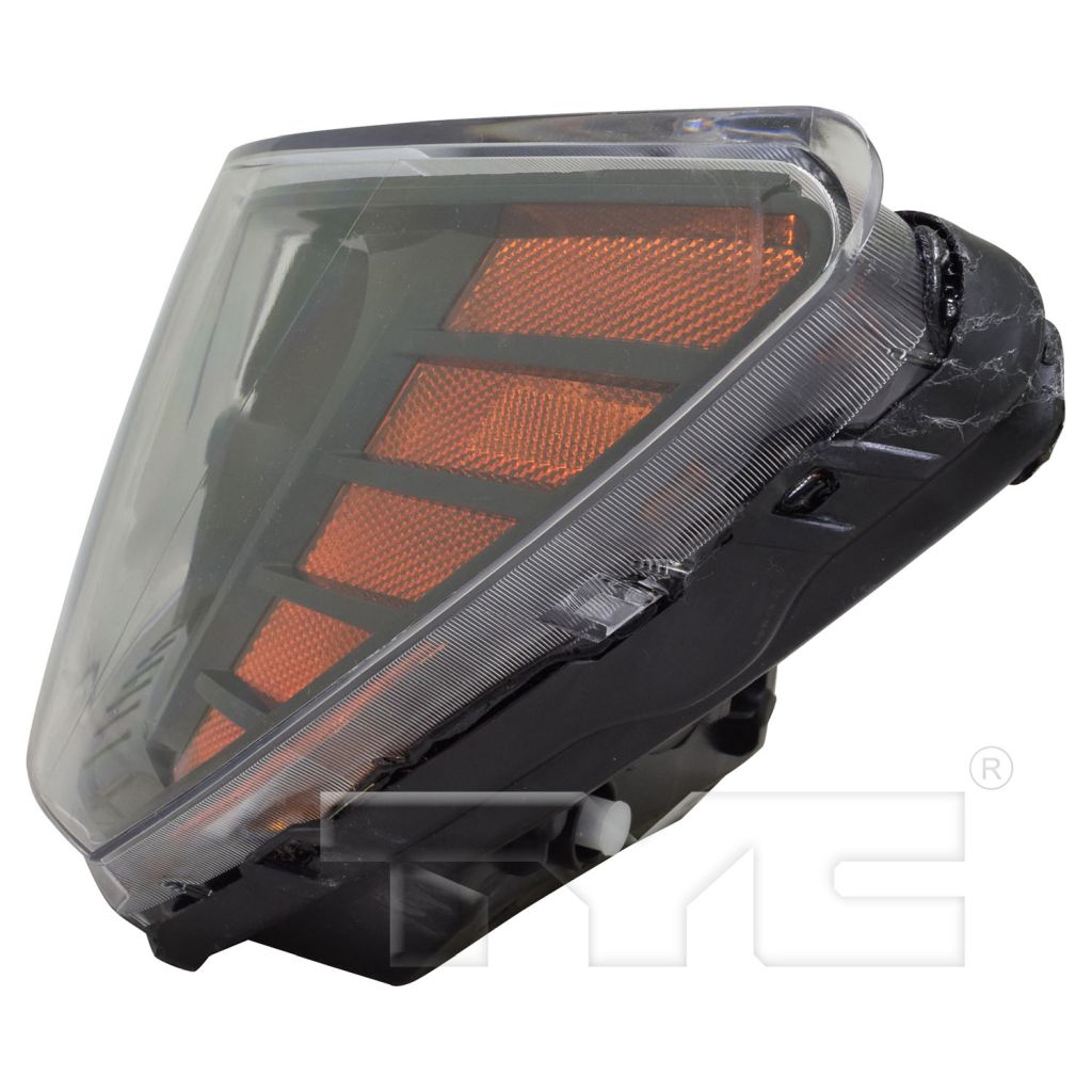 DODGE JOURNEY HEAD LAMP ASSY LEFT (Driver Side) (BLACK BEZEL)(CROSSROAD MDL)**CAPA** OEM#68200085AC 2014-2020 PL#CH2502265C