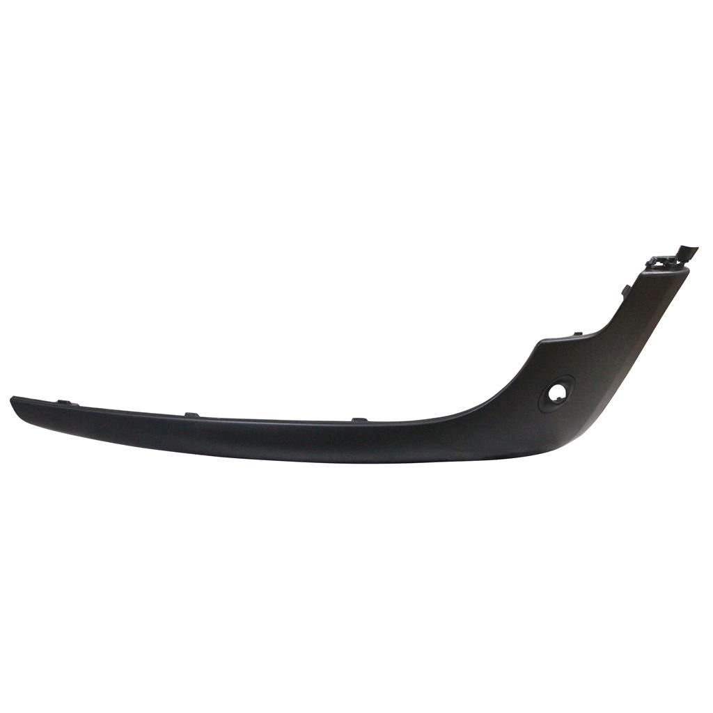 MINI COOPER COUNTRYMAN S E FRONT BUMPER SPOILER OUTER LEFT (Driver Side) TXT-BLACK (W/OFF ROAD PKG)(W/SENSOR) OEM#51117478633 2018-2020 PL#MC1046103