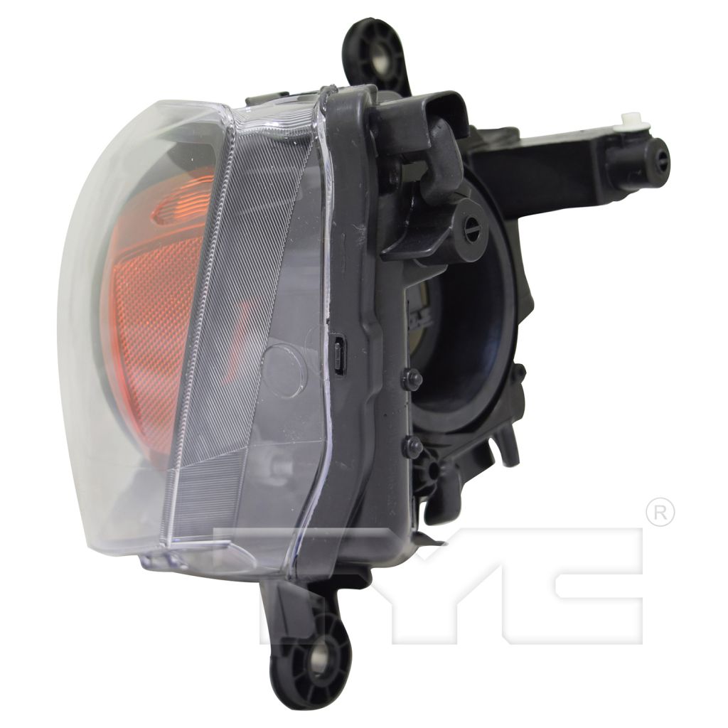 CHRYSLER TOWN & COUNTRY HEAD LAMP ASSY LEFT (Driver Side) (HALOGEN)(BLACK BEZEL)**CAPA** OEM#68206501AE 2014-2016 PL#CH2502266C
