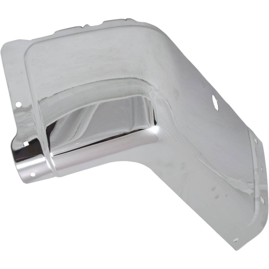 GM TRUCKS & VANS SILVERADO/PU 2500/3500 (CHEVY) REAR BUMPER END CAP LEFT (Driver Side) CHROME (W/SENSOR) OEM#15284305 2011-2014 PL#GM1104147