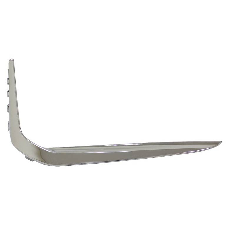 BMW BMW 7 SERIES HYBRID (740e/745e) FRONT BUMPER LOWER MLDG RIGHT (Passenger Side) CHROME (WO/M PKG) OEM#51117475196 2020-2022 PL#BM1047155