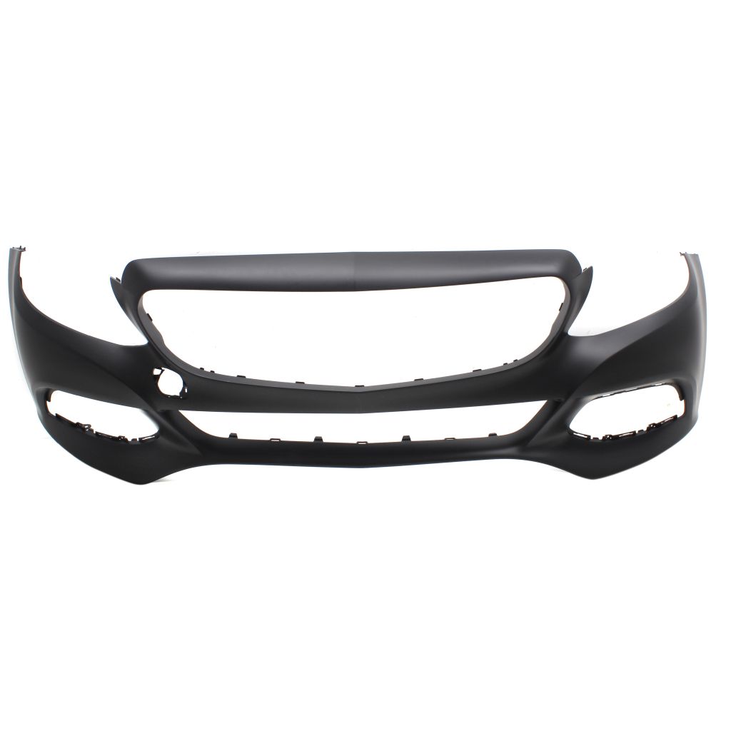 MERCEDES-BENZ C-CLASS CONV FRONT BUMPER COVER PRIMED (C300 WO/SPORT) WO/SENSOR W/O SURROUND VIEW**CAPA** OEM#20588001409999 2017-2018 PL#MB1000467C