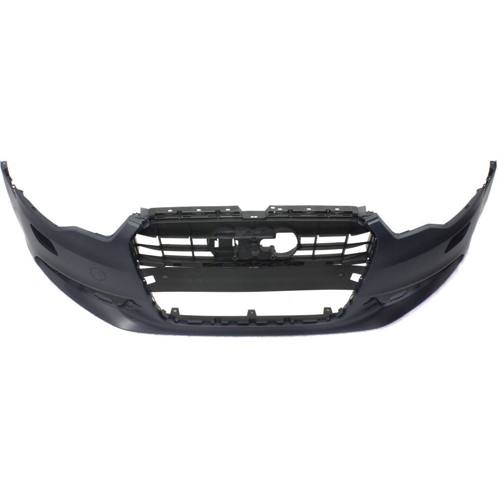 AUDI A6 SEDAN FRONT BUMPER COVER PRIMED (WO/SENSOR)(WO/S-LINE) OEM#4G0807065GRU 2012-2015 PL#AU1000207