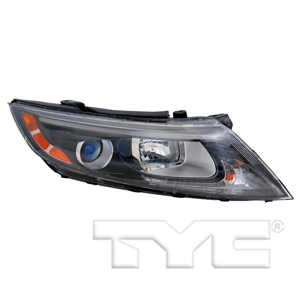 KIA OPTIMA HEAD LAMP ASSEMBLY RIGHT (Passenger Side) ( HALOGEN)(WO/LED)(USA) **CAPA** OEM#921024C500 2014-2015 PL#KI2503175C
