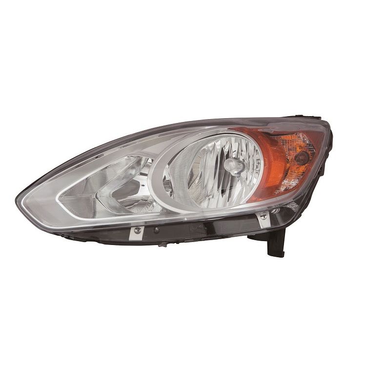 FORD C-MAX HYBRID/ENERGI HEAD LAMP ASSY LEFT (Driver Side) (CHROME BEZEL)(WO/LOGO ON BULB SHIELD) OEM#DM5Z13008D 2013-2016 PL#FO2502314