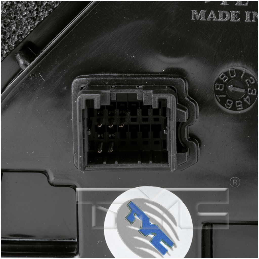 HYUNDAI SANTA FE DOOR MIRROR RIGHT (Passenger Side) POWER/HEATED (ALL TEXTURE) OEM#876200W010 2010-2012 PL#HY1321162