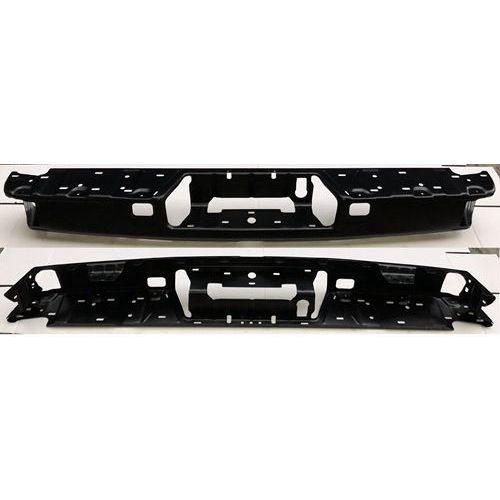 NISSAN(DATSUN) TITAN REAR STEP BUMPER BAR BLACK (W/LOWER COVER)(W/BLIND SPOT DETECTION) OEM#85030EZ30C 2017-2019 PL#NI1102169