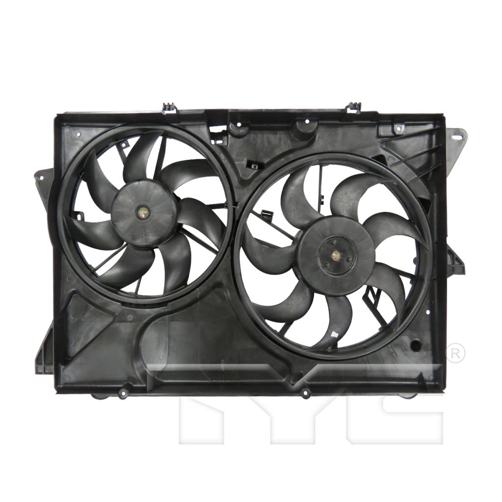 FORD TRUCKS & VANS EXPLORER RADIATOR & A/C FAN ASSEMBLY (3.5L WO/TURBO) OEM#DA8Z8C607B 2016-2019 PL#FO3115202