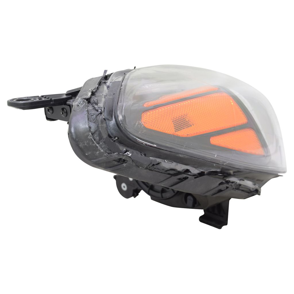 KIA FORTE KOUP COUPE HEAD LAMP ASSY RIGHT (Passenger Side) (HALOGEN)(W/ LED)(FM 10-17-14)**CAPA** OEM#92102A7211 2015-2016 PL#KI2503194C
