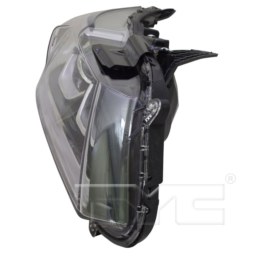 HONDA ACCORD SEDAN HEAD LAMP ASSEMBLY RIGHT (Passenger Side) (HALOGEN)(WO/LED DRL) LX **CAPA** OEM#33100T2AA61 2016-2017 PL#HO2503168C