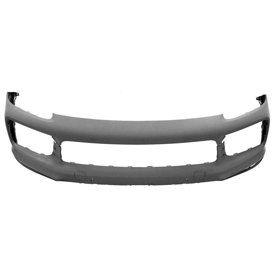 PORSCHE CAYENNE FRONT BUMPER COVER PRIMED (WO/ACTIVE PARK ASSIST) (BASE/S )(WO/SPORT DESIGN PKG) OEM#9Y0807217BG2X 2019-2023 PL#PO1000234