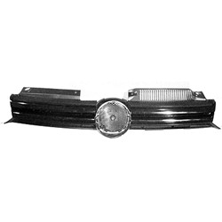 VOLKSWAGEN GOLF (2/4 DR) (LH Exhaust) GRILLE BLK/BLK MOLDING OEM#5K0853651ALQWA 2010-2014 PL#VW1200150