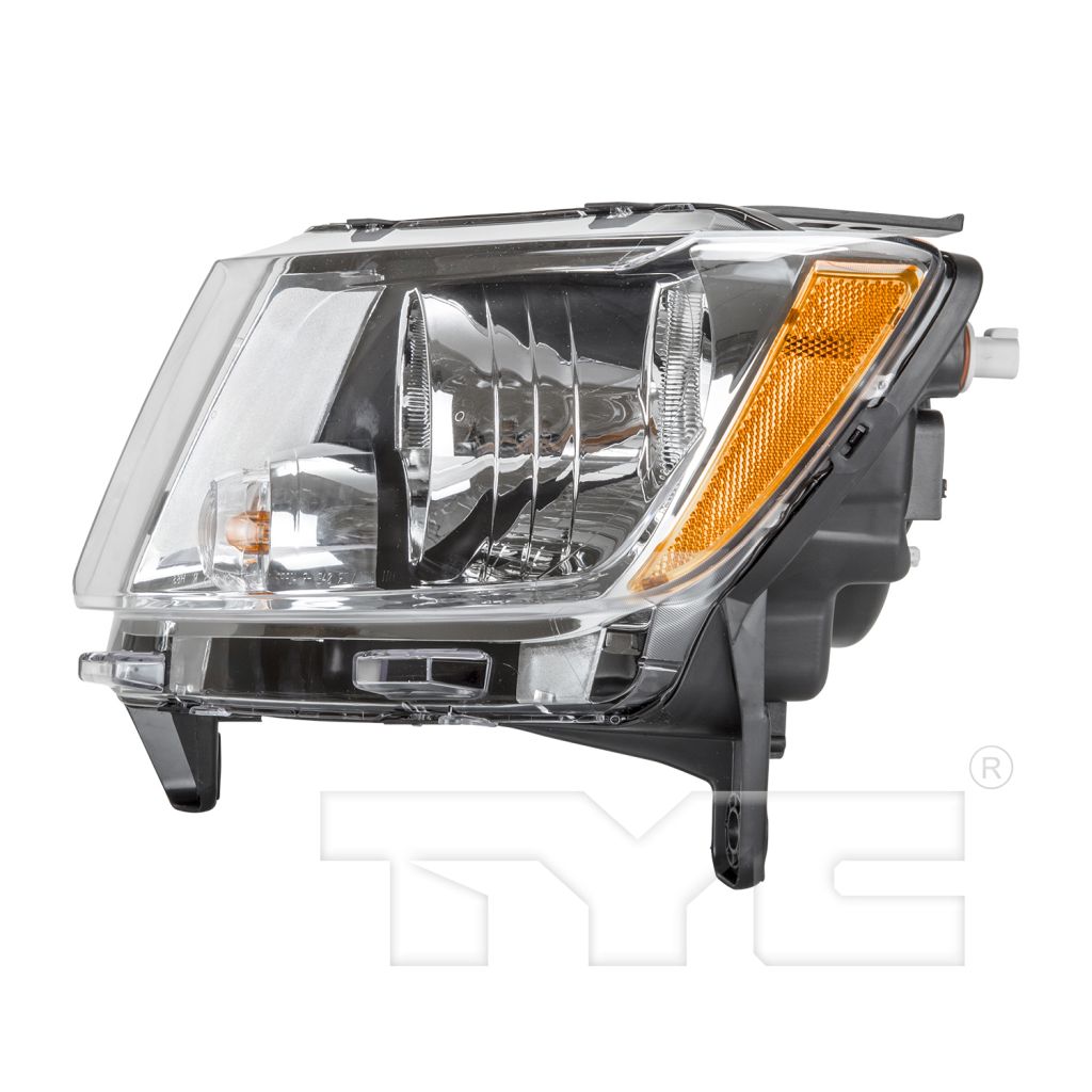 JEEP GRAND CHEROKEE HEAD LAMP ASSEMBLY LEFT (Driver Side) (HALOGEN)(EXC SRT-8) OEM#55079379AF 2011-2013 PL#CH2502224