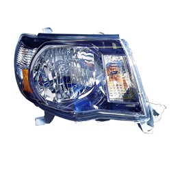 TOYOTA TACOMA HEAD LAMP ASSEMBLY RIGHT (Passenger Side) BLACK BEZEL(W/ SPORT)**CAPA** OEM#8111004173 2009-2011 PL#TO2503181C