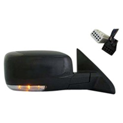 DODGE TRUCKS & VANS DODGE/PU (R1500) DOOR MIRROR RIGHT (Passenger Side) PWR/HTD/SIGNAL/PUDDLE (SINGLE GLASS)(PTM) OEM#1FX361XRAD (P) 2009-2012 PL#CH1321293