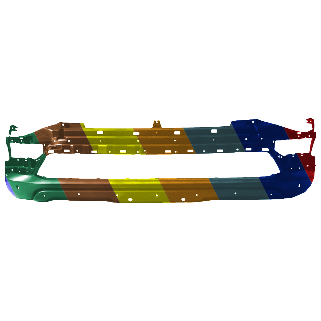 INFINITI QX80 FRONT BUMPER LOWER COVER PRIMED (W/LOWER INSERT) OEM#F20261A60H 2019-2020 PL#IN1015103
